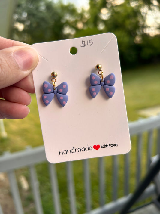 Cute mini dotted bow